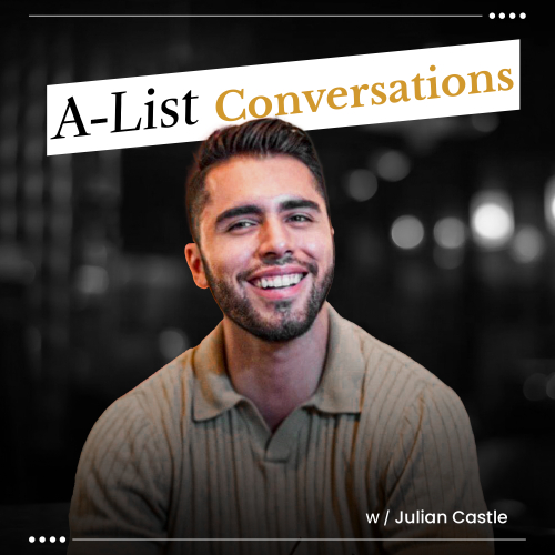 a list conversations podcast cover